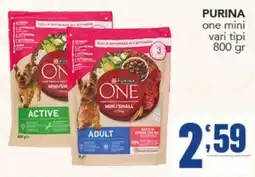 Gruppo di Palo Purina One mini offerta