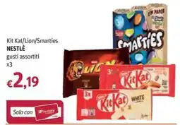 Futura Supermercati Kit Kat/Lion/Smarties NESTLÉ offerta