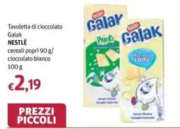 Futura Supermercati Tavoletta di cioccolato Galak offerta