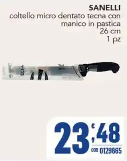 Gruppo di Palo Sanelli coltello micro dentato tecna offerta