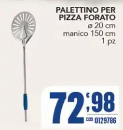 Gruppo di Palo Palettino per pizza forato offerta