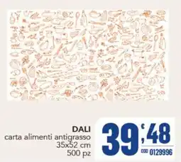 Gruppo di Palo Dali carta alimenti antigrasso offerta