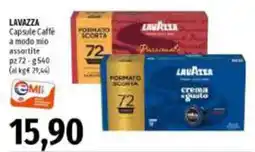 Emi Supermercati Lavazza Capsule Caffè a modo mio assortite offerta