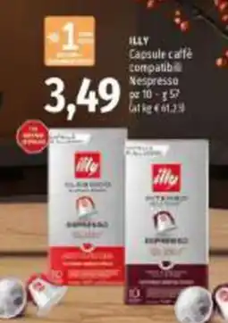 Emi Supermercati Illy Capsule caffè compatibili Nespresso offerta