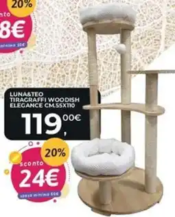 Arcaplanet Luna&Teo Tiragraffi Woodish Elegance offerta