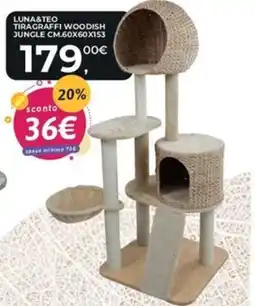 Arcaplanet Luna&Teo Tiragraffi Woodish Jungle offerta