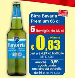 Sì con te Superstore Birra Bavaria Premium offerta