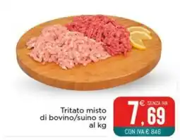 Altasfera Tritato misto di bovino/suino sv offerta