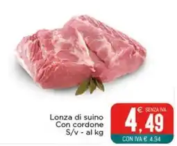 Altasfera Lonza di suino Con cordone offerta