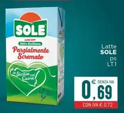 Altasfera Latte SOLE Parzialmente Scremato offerta