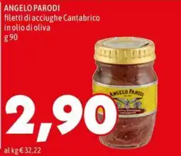 MEGA Angelo Parodi filetti di acciughe Cantabrico offerta