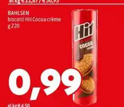 MEGA Bahlsen biscotti Hit Cocoa crème offerta