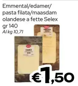 MAX Supermercati Emmentaler Selex offerta
