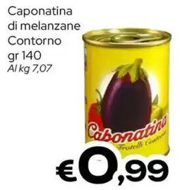 MAX Supermercati Caponatina di melanzane offerta