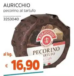 Stop&Shop Auricchio pecorino al tartufo offerta