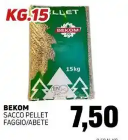 Emporio Amato Bekom sacco pellet faggio/abete offerta