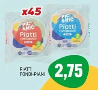 Pic & Nic Piatti riutilizzabili