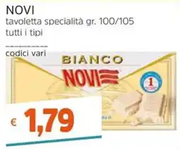 Stop&Shop Tavoletta specialità Novi bianco offerta