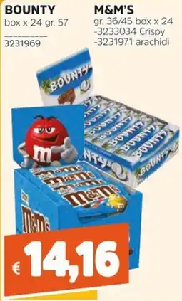Stop&Shop Bounty M&M's offerta