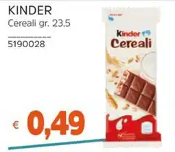 Stop&Shop Kinder Cereali offerta
