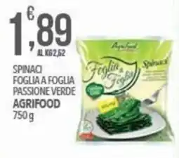 Iper Nonna Isa Spinaci foglia a foglia passione verde agrifood offerta