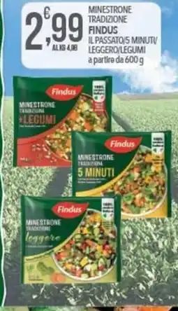 Iper Nonna Isa Minestrone tradizione Findus offerta