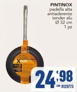 Gruppo di Palo Pintinox padella alta antiaderente tender alu offerta