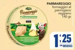 Gruppo di Palo Parmareggio formaggini al parmigiano reggiano offerta