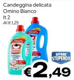 MAX Supermercati Candeggina delicata Omino Bianco offerta