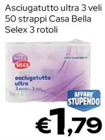 Asciugatutto ultra Selex