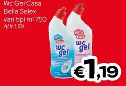 MAX Supermercati Wc Gel Casa Bella Selex offerta