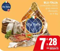 Gruppo di Palo Blu Italia prosciutto crudo gran riserva offerta