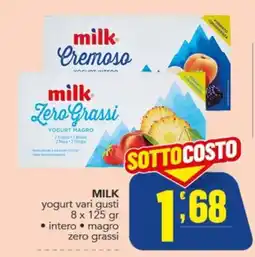 Gruppo di Palo Milk yogurt vari gusti offerta