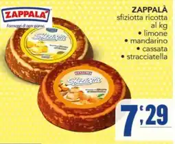 Gruppo di Palo Zappalà sfiziotta ricotta offerta