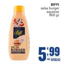 Gruppo di Palo Biffi salsa burger squeeze offerta