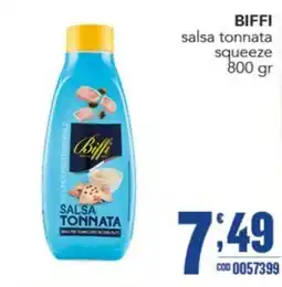 Gruppo di Palo Biffi salsa tonnata squeeze offerta