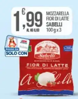 Iper Nonna Isa Mozzarella fior di latte Sabelli offerta