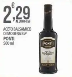 Iper Nonna Isa Aceto balsamico di Modena IGP Ponti offerta