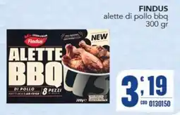 Gruppo di Palo Findus alette di pollo bbq offerta
