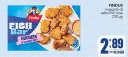 Gruppo di Palo Findus Fish Bar Nuggets di salmone rosa offerta