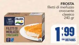 Gruppo di Palo Frosta filetti di merluzzo croccante classico offerta