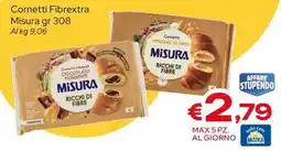 MAX Supermercati Cornetti Fibrextra Misura offerta