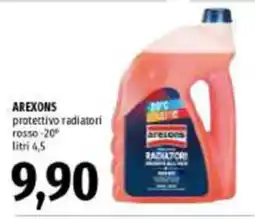 Emi Supermercati Arexons protettivo radiatori rosso offerta