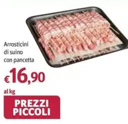 Futura Supermercati Arrosticini di suino con pancetta offerta