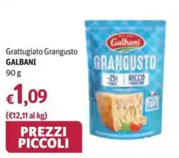 Futura Supermercati Grattugiato Grangusto Galbani offerta
