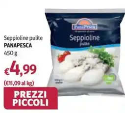 Futura Supermercati Seppioline pulite PANAPESCA offerta