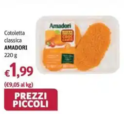 Futura Supermercati Cotoletta classica Amadori offerta