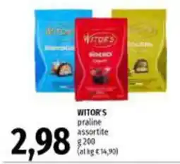 Emi Supermercati Witor's praline assortite offerta