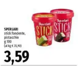 Emi Supermercati Sperlari stick fondente offerta