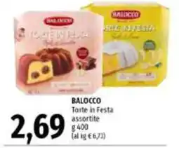 Emi Supermercati Balocco Torte in Festa offerta